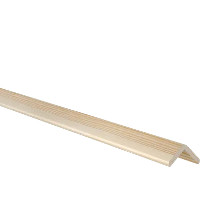 Hörnlist obehandlad furu 27x27 mm, 2700 mm