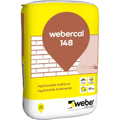 Kalkbruk 148 Hydrauliskt 20 kg