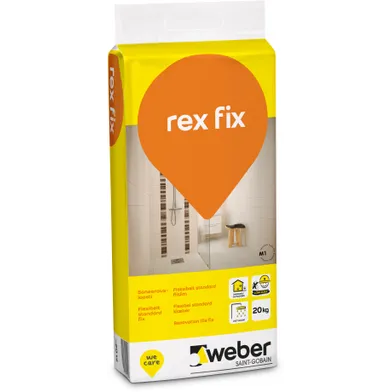Fästmassa Rex Flexibelt 20 kg