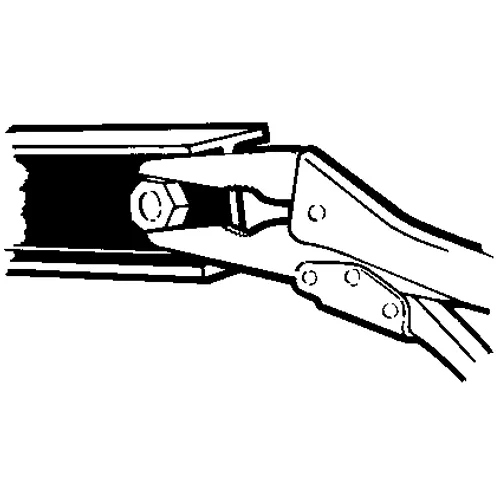 Universaltång spetsig 404 100 mm