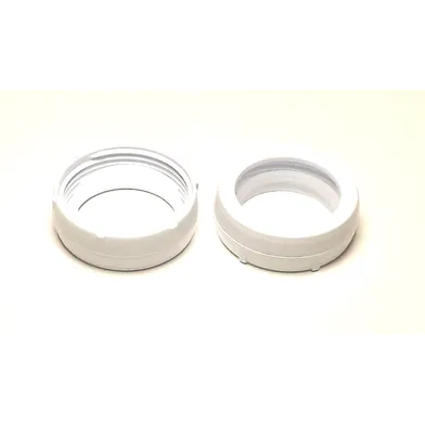 Mutter och kona 40 mm vit, par