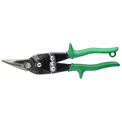 Plåtsax Wiss 250 mm M3R Rak gul