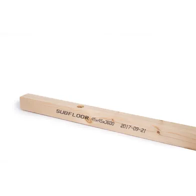 Träregel  för undergolvsystem, 45x45 mm