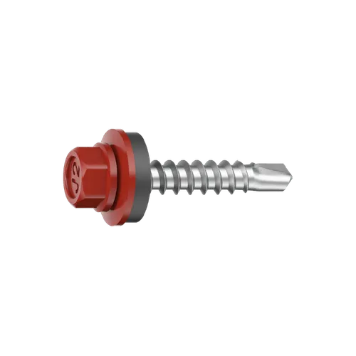 Farmarskruv JT2 f. trä, C3 4,8x35 mm, Oxidröd, 250 st/frp