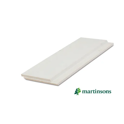 Limträpanel liggande målad