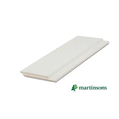 Limträpanel liggande målad