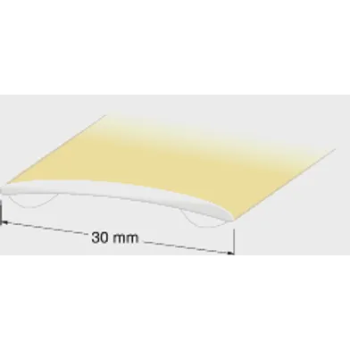 Skarvlist 30 mm, självhäftande 100 cm, Guld, Nr 8