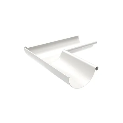 Rännvinkel Inner 125 mm, Vit