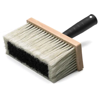 Tvättpensel med träplatta