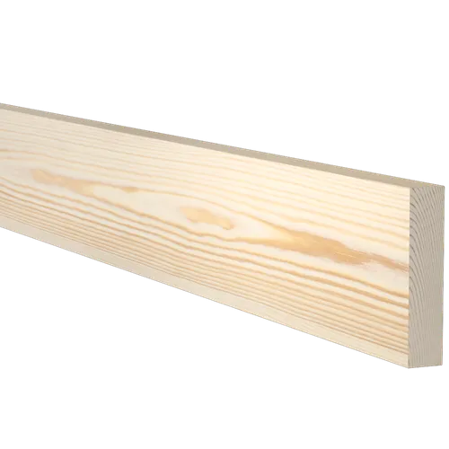 Planhyvlad obehandlad furu 21 mm 21x95 mm, Löpmeter