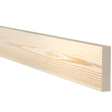 Planhyvlad obehandlad furu 21 mm 21x95 mm, Löpmeter