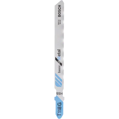 Sticksågsblad T 118 G Basic Metall 92 mm, 5-pack