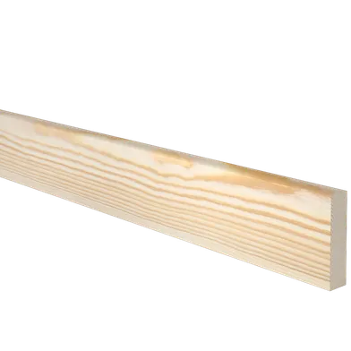 Smyglist obehandlad furu 8x43 mm, Löpmeter