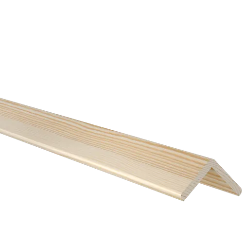 Hörnlist obehandlad furu 43x43 mm, 2700 mm