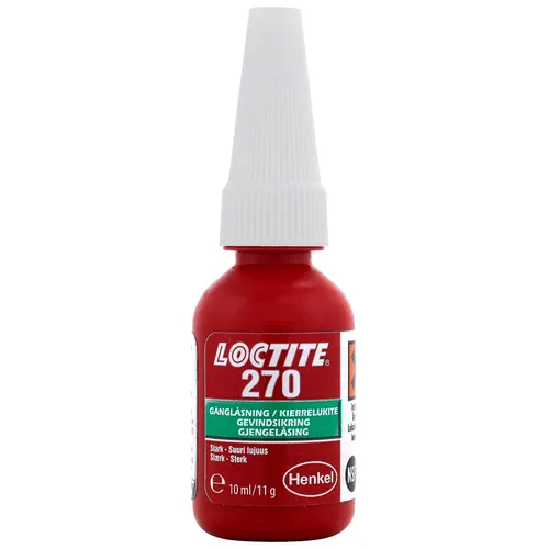 Gänglåsning stark Loctite 270 50 ml