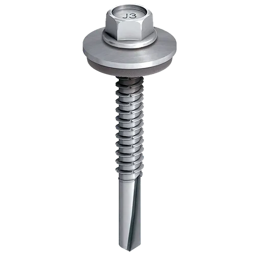 Byggplåtskruv JT3 f. varmvalsad balk, A2:C4 5,5x40 mm, Max 12 mm, 250 st/frp