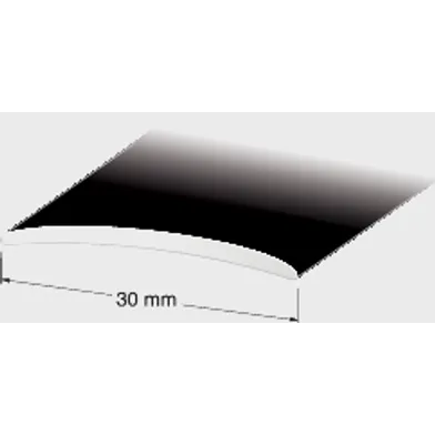 Skarvlist 30 mm Slät 100 cm, Svart, Nr 131