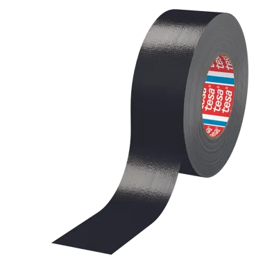 Vävtejp standard 50 mm, 50 m, Svart