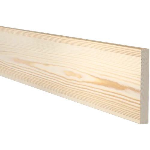 Planhyvlad obehandlad furu 15 mm 15x118 mm, Löpmeter