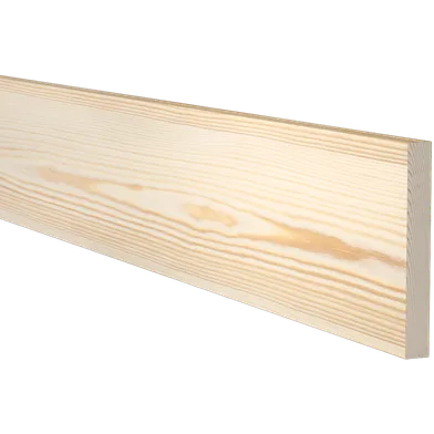 Planhyvlad obehandlad furu 15 mm 15x118 mm, Löpmeter