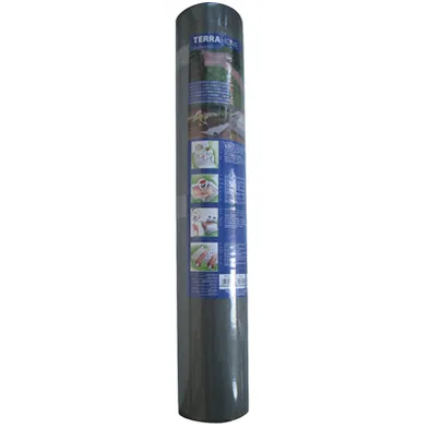 Terra home fiberduk 100 g/m² grå, 1,0x10 m