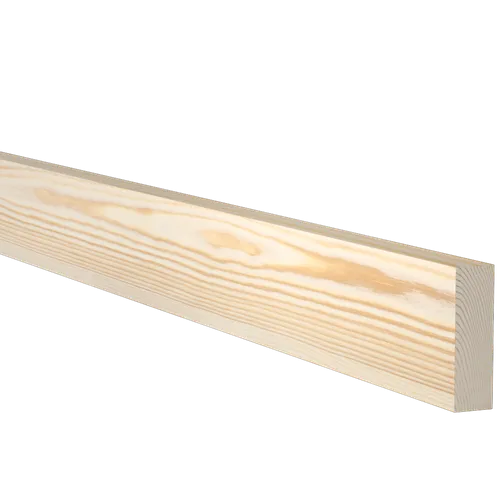 Planhyvlad obehandlad furu 21 mm 21x69 mm, Löpmeter