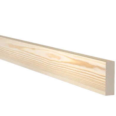 Planhyvlad obehandlad furu 21 mm 21x69 mm, Löpmeter