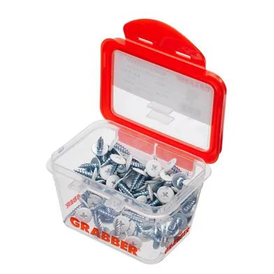 Montageskruv vit 4,2x13 mm, 100 st/frp