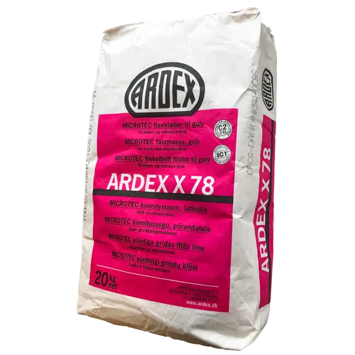 Fästmassa X78 Grå, 20 kg