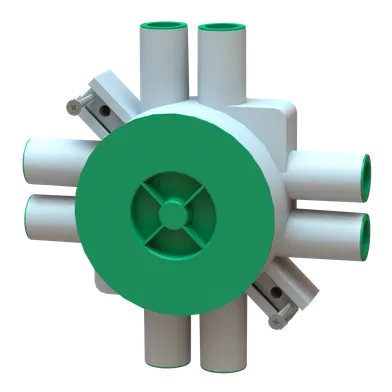 Takdosa m. låsning 45 mm