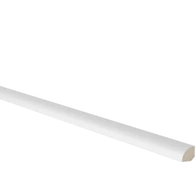 Kvartstav vitmålad furu 15x15 mm, 4400 mm