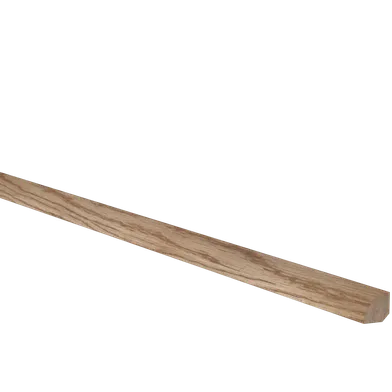 Kvartstav lackad ek 15x15 mm, Löpmeter