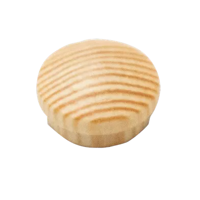 Täcklock i trä 14/19 mm Furu