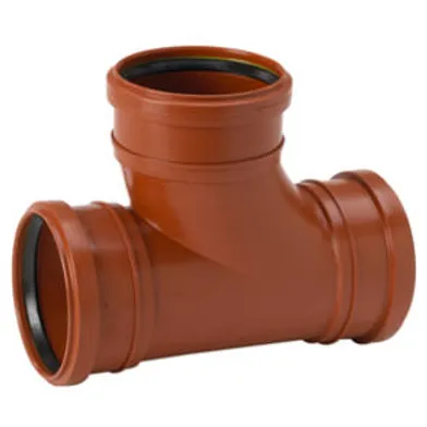 Grenrör markavlopp 110 mm allmuffat 90°