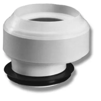 Klosettanslutning ø 110 mm excentrisk 0-13 mm