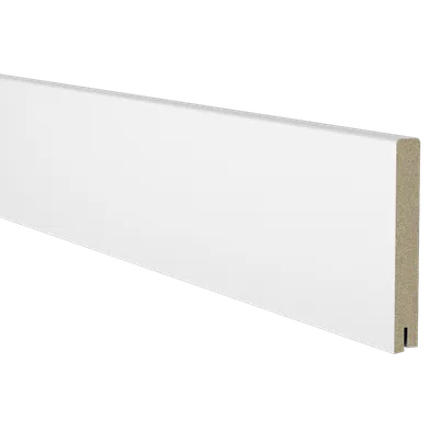 Fönstersmyg vitmålad MDF 16x125 mm, 2440 mm