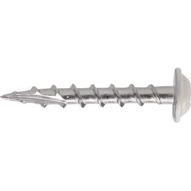 Fönsterbleckskruv rostfri, A4:C5 3,5x20 mm, Vit, 25 st/frp