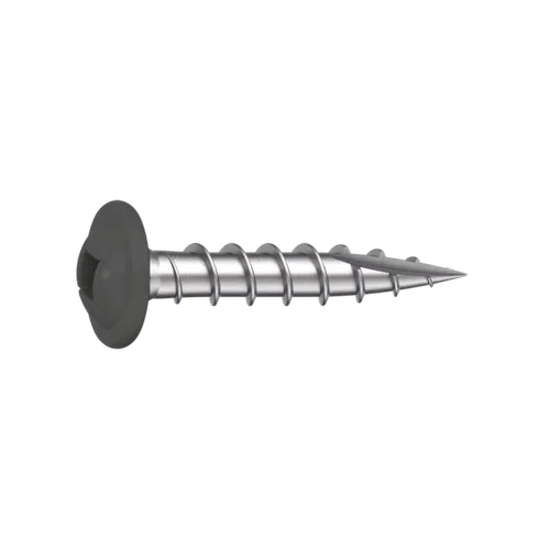 Fönsterbleckskruv rostfri, A4:C5 3,5X20 mm, Grafitgrå, 500 st/frp