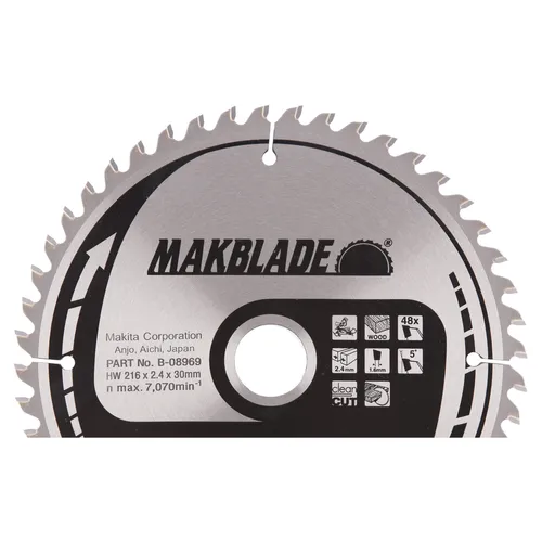 Sågklinga Kap-/Gersåg Trä HM 216/30 mm, 48T