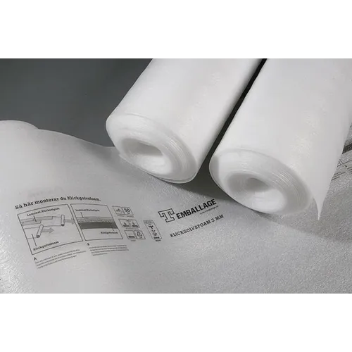 Klickgolvsfoam 3 mm 1,2x12,5 m