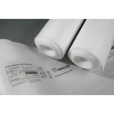 Klickgolvsfoam 3 mm 1,2x12,5 m