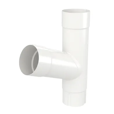 Grenrör 70° 90 mm, Vit