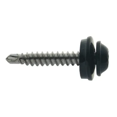 Borrande Skruv RF Svart 4,2x25 mm, 50 st/frp