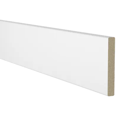 Dörromfattning vitmålad MDF 16x120 mm, 2440 mm