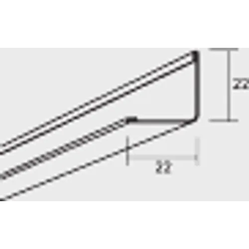 Vägglist Connect 8116, 3000 mm