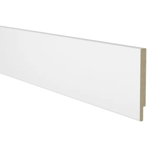 Fönstersmyg m. fals vitmålad MDF 16x175 mm, 4200 mm