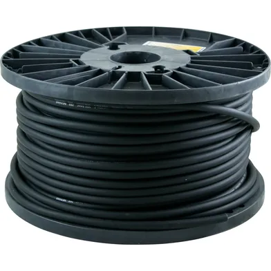 Gummikabel 5G2,5 mm² 75 m, Svart
