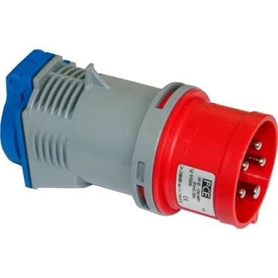 Övergångsadapter CEE IP44, 16 A/400 V/230 V