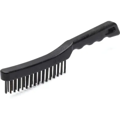 Stålborste plast 2-rad