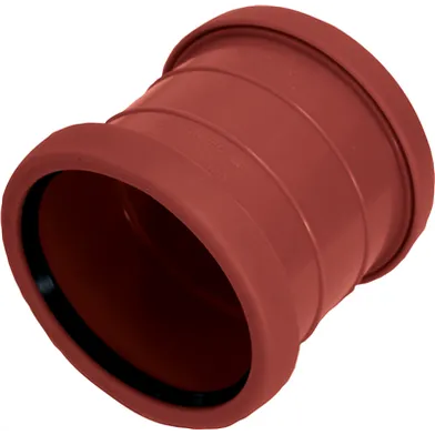 Dubbelmuff markavlopp 110 mm